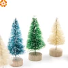 New!15PCS DIY Christmas Tree 3Colors Small Pine Tree Mini Trees Placed In The Desktop Home Decor Christmas Decoration Kids Gifts ► Photo 3/6