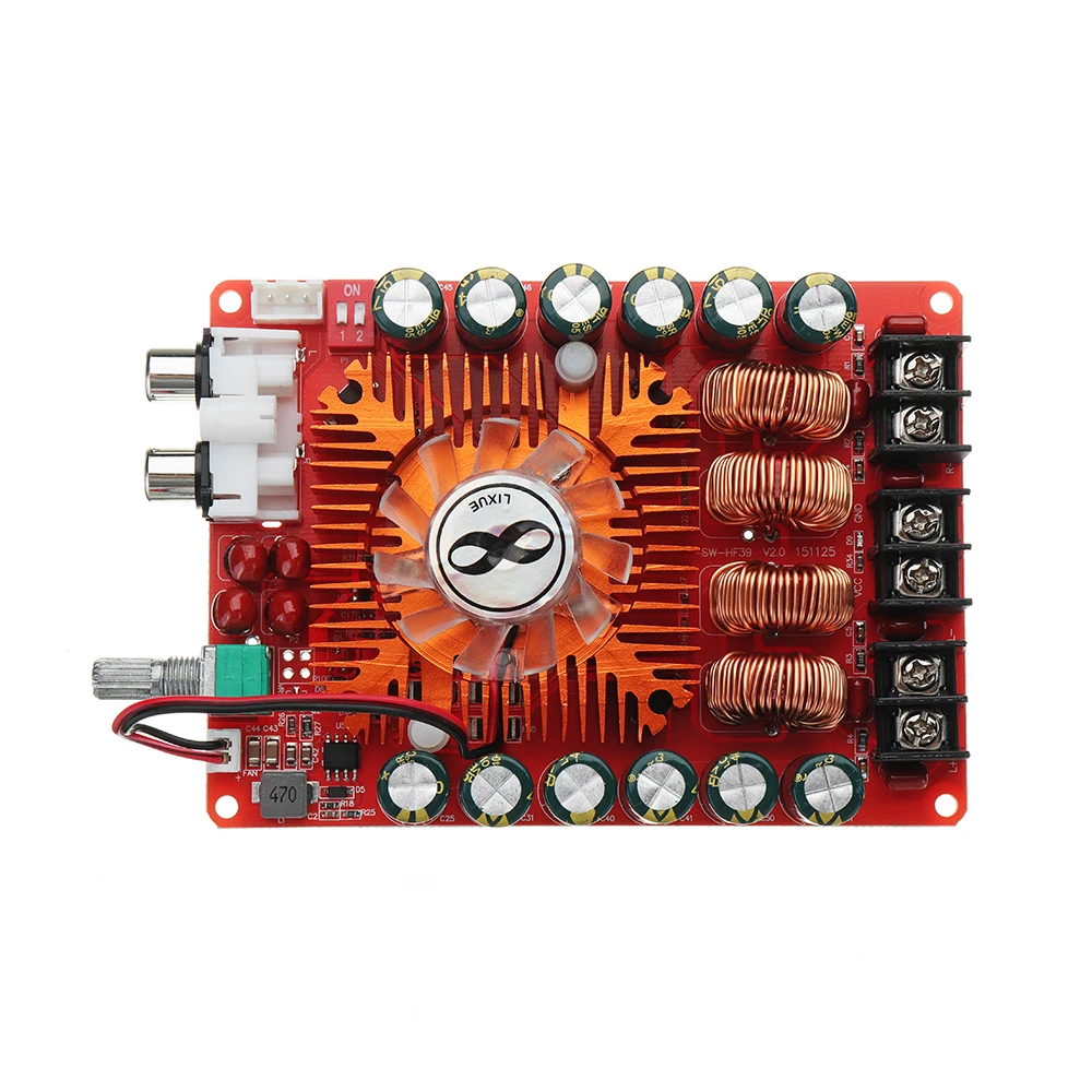 

TDA7498E DC 15V To 36V 2X160W 8A High Power Digital Amplifier Board Power Amplifier Board High