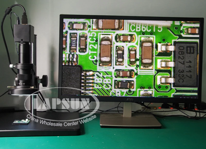 1920x1080 P 60FPS HDMI C CS крепление цифровой промышленный микроскоп бленда объектива с крышкой кольцо светодиодный кольцевой светильник sony сенсор