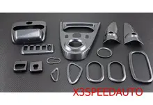 Free Shipping Chromed 14 PCS Black Interior Door Handle Headling Adjustment Box Decoration Trim For Mercedes-Benz Smart 2015