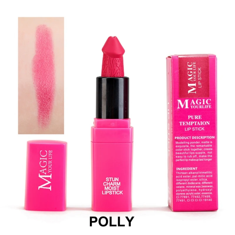 1PC Lips Makeup Lipstick Mushroom Long Lasting Moisture Cosmetic Lipstick red Lip matte lipstick waterproof 1PC Lips Makeup Lipstick Mushroom Long Lasting Moisture Cosmetic Lipstick red Lip matte lipstick waterproof