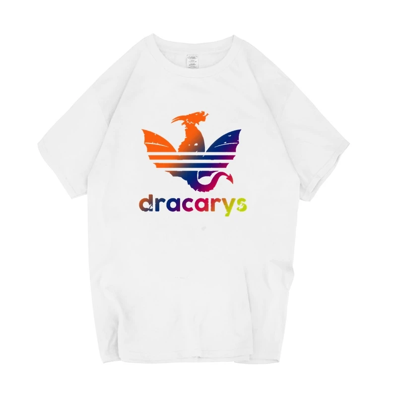 

Dracarys Men T Shirt Game of Thrones Daenerys T-Shirt Mother of Dragon Khaleesi Harajuku Vintage Camisetas Aesthetic Clothes