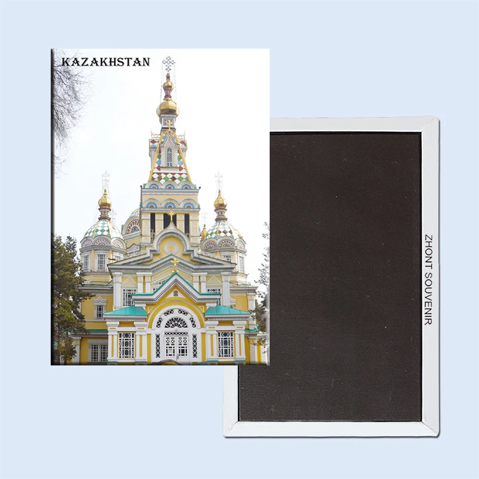 

Ascension-Cathedral-Almaty-Kazakhstan Refrigerator Magnets Travel souvenirs 21911