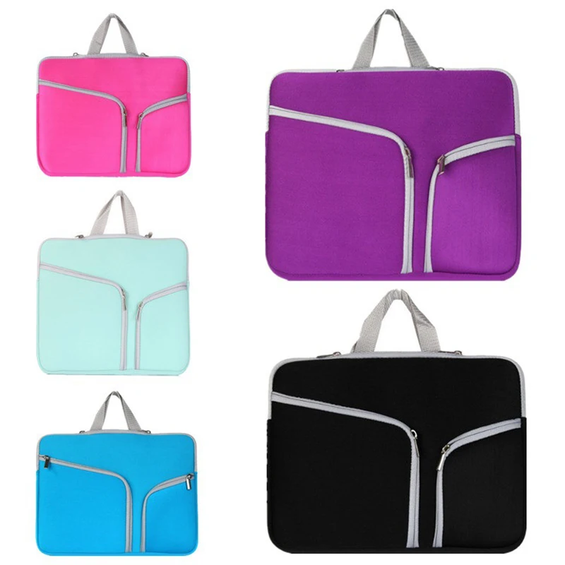 

Waterproof Neoprene Laptop Notebook Liner Sleeve Case Computer bag for 10 to 17 Inch IPAD Macbook Pro Air Retina Tablet Handbag
