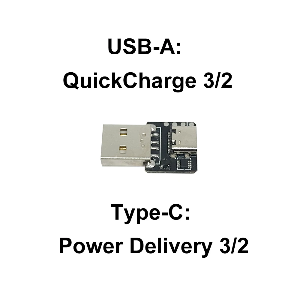 VOLTBOT PD Kit type-C PD2 PD3 power Delivery Quick Charge Adapter PD Negotiator совместимое с iPhone X быстрое зарядное устройство