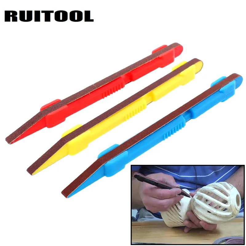 

RUITOOL Sanding Bands 15pcs Sanding Belt Grit 120 180 400 Sanding Bands Tools For Modeling Woodworking Abrasive Tools