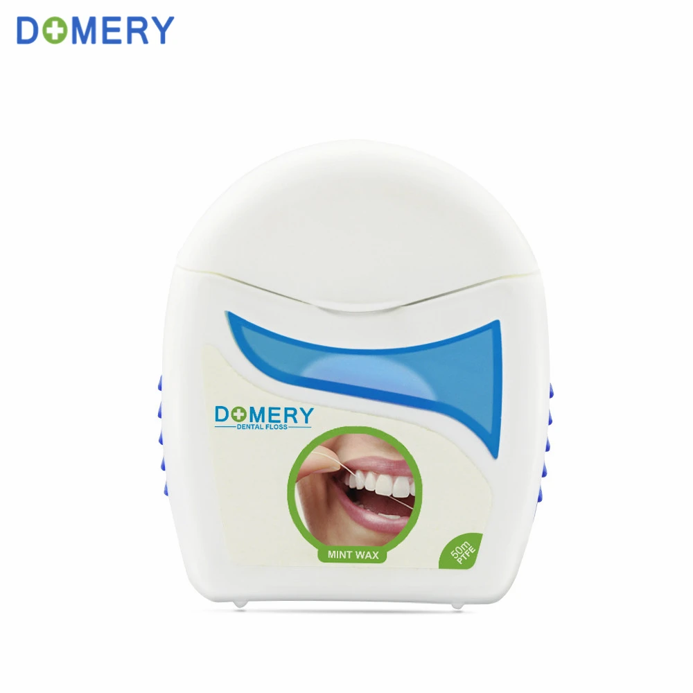 Domery 50 м/катушка зубная нить зубная зубочистка межзубная щетка для чистки полости рта уход за зубами гигиенический набор