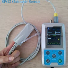 Arm 24 часа педиатрический осциллограф монитор+ SPO2 оксиметр сенсор, Holter ABPM 50, BP монитор, для детей и взрослых