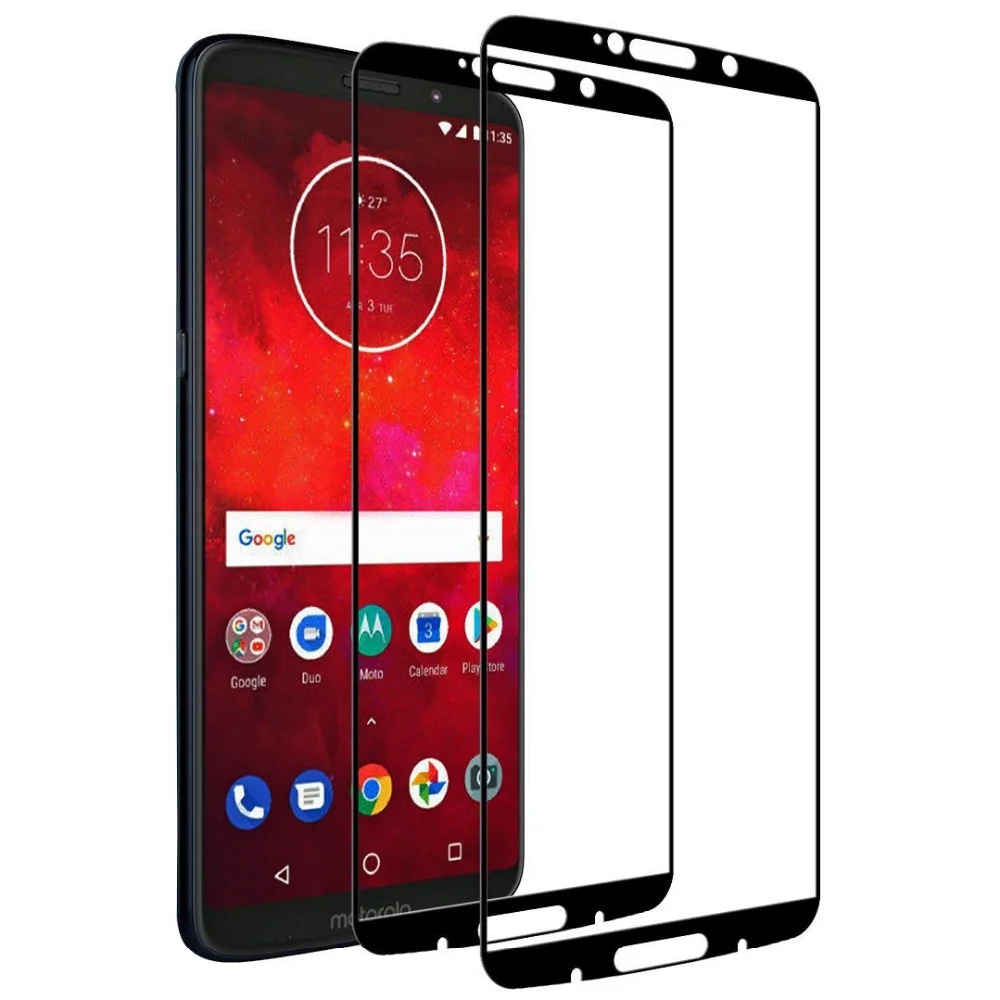 Защитная пленка из закаленного стекла для Motorola Moto Z3 / Play|Защитные стёкла и плёнки|