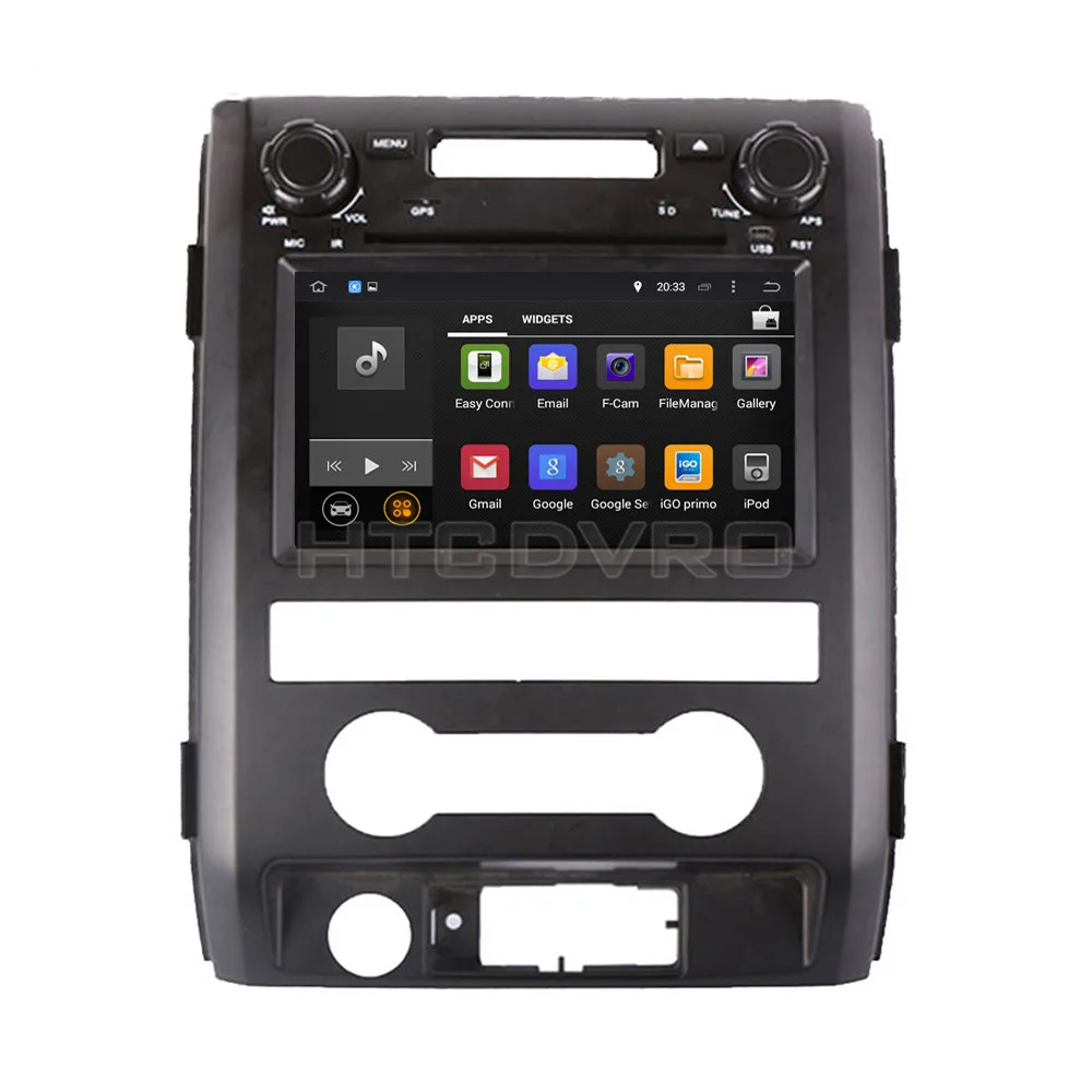 Best YMODVHT 8inch 4G Octa Core Android 9.0 7.1 Car DVD GPS for Ford F150 2009 2010 2011 2012 2013 2014 Auto RDS Radio Audio Stereo 2