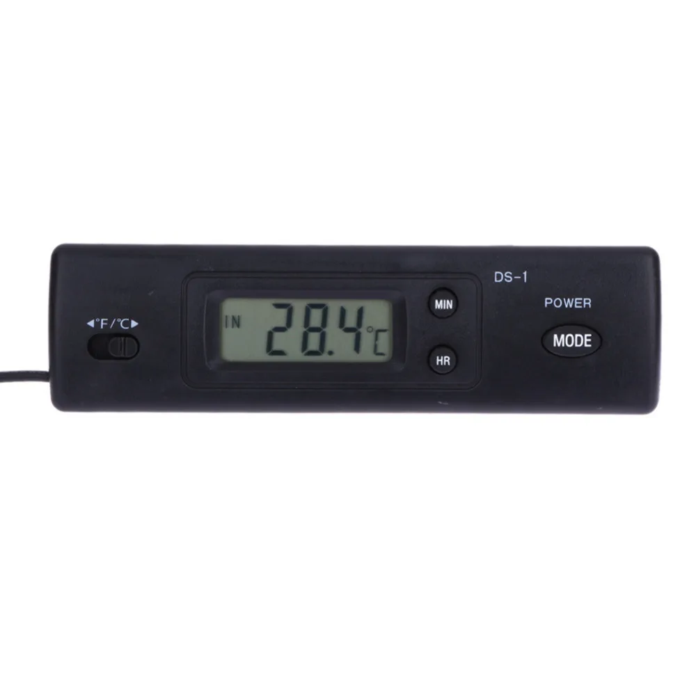 

Promotion Digital Thermometer Auto LCD Display In Out Clock for Car Home Vehicle Termometro for Refrigeration Plant