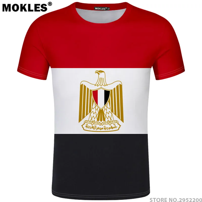 EGYPT t shirt free custom logos name number egy Tshirt nation flag eg