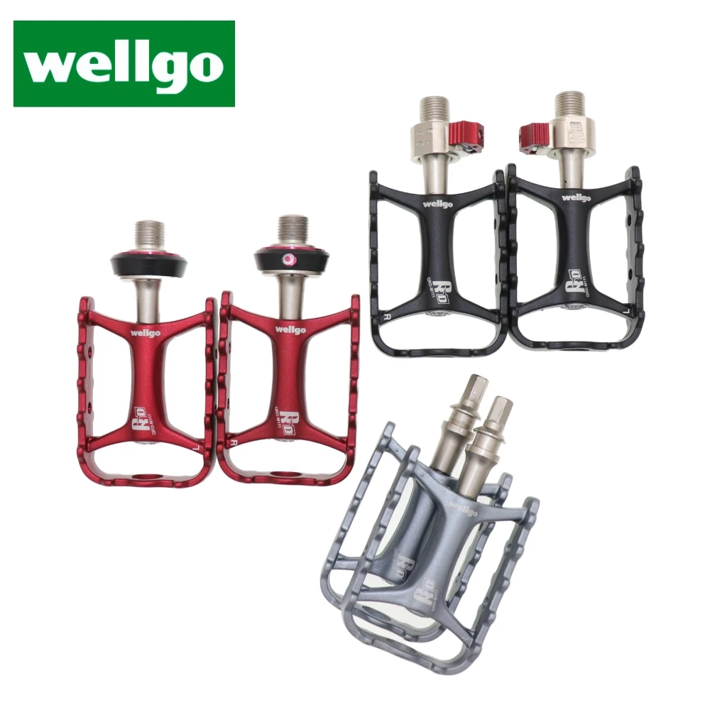 

Wellgo bike Pedals Quick Release Device M111 Ultralight Non quick Release Bicycle Bike MTB Cycling Pedals QRD QRD1 QRD2