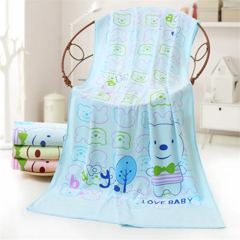 

Kids Towel Toddler 100% Cotton Bathrobe Baby Boys Girls Bath Towel Children Cartoon Towel