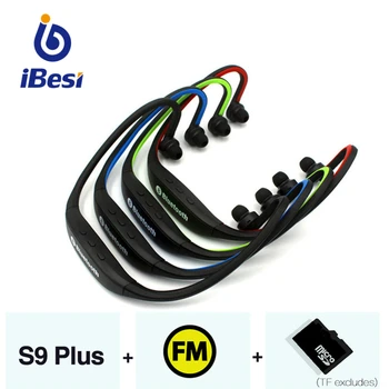 

S9 Bluetooth Earphone Sport Wireless Headphones Support TF/SD Card Bluetooth Headset Music Headphone with Mic For iPhone Xiaomi