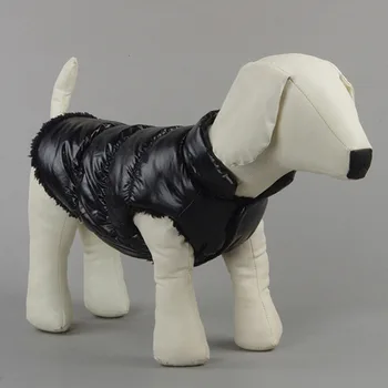 

Newest Small Dog Pet Winter Padded Coat Warm Fleece Down Jacket Puppy Warm Cat Vest Clothes