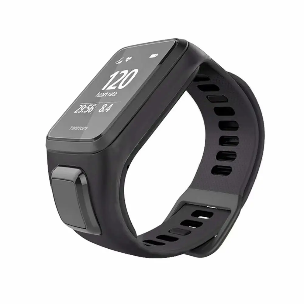 Ремешок для спортивных часов для Tom 2 3 tomtom Runner Spark Music Замена браслета ремешок силиконовый ремень аксессуары для часов