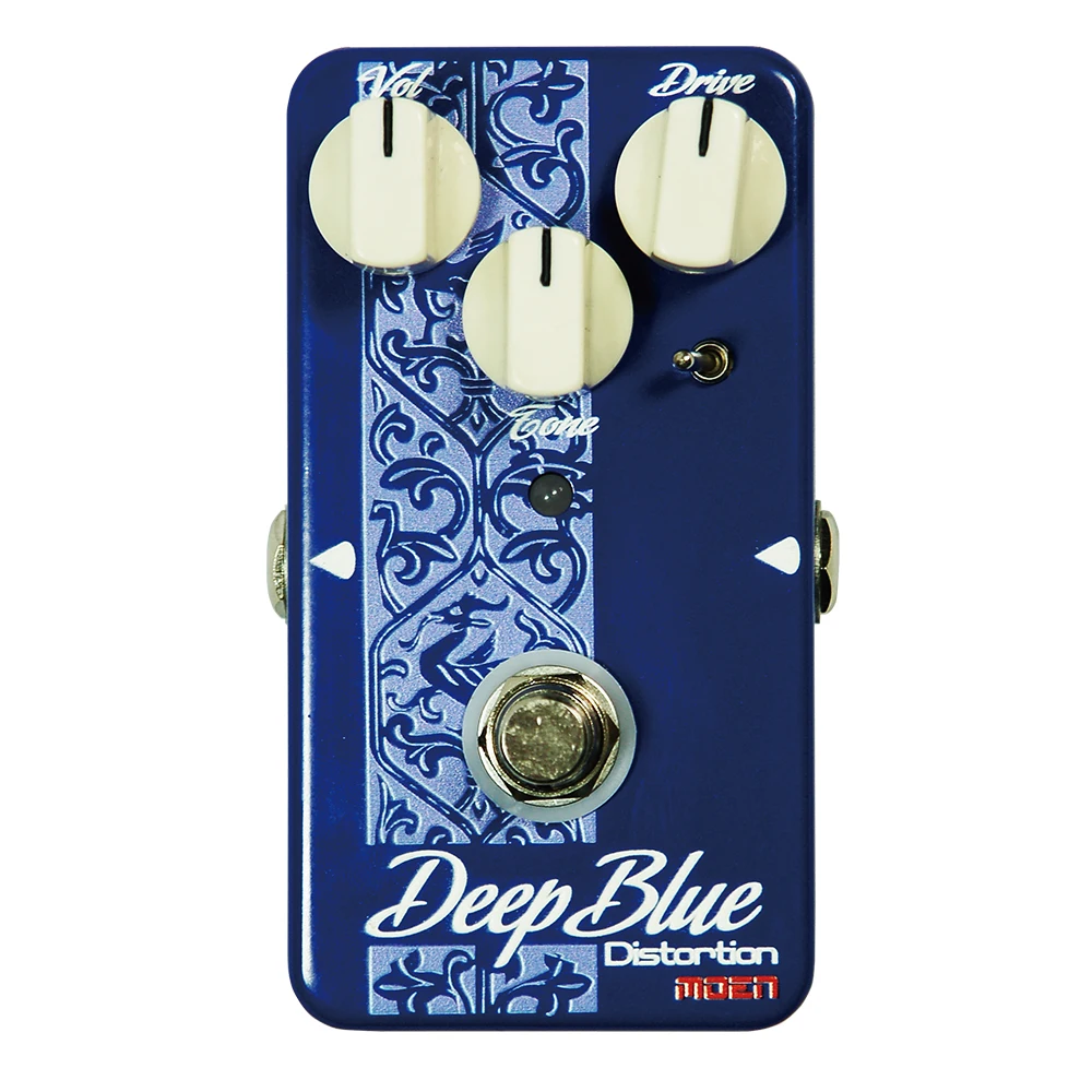 

Moen Deep Blue Distortion Effect Pedal Electric Guitar Effects AM-DB