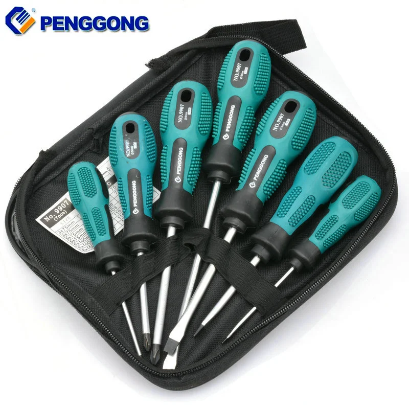

7 in 1 Screwdriver Set Multi-Bit Tools Repair Torx Screw Driver Screwdrivers Kit Home Useful Multi Tool Hand Tool