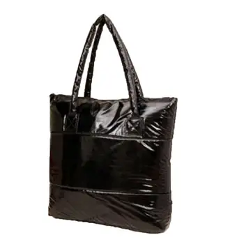 

Women's Space Sponge Portable Lady Cotton-padded Bags Hasp Fashion Clutch handbag Leatherette