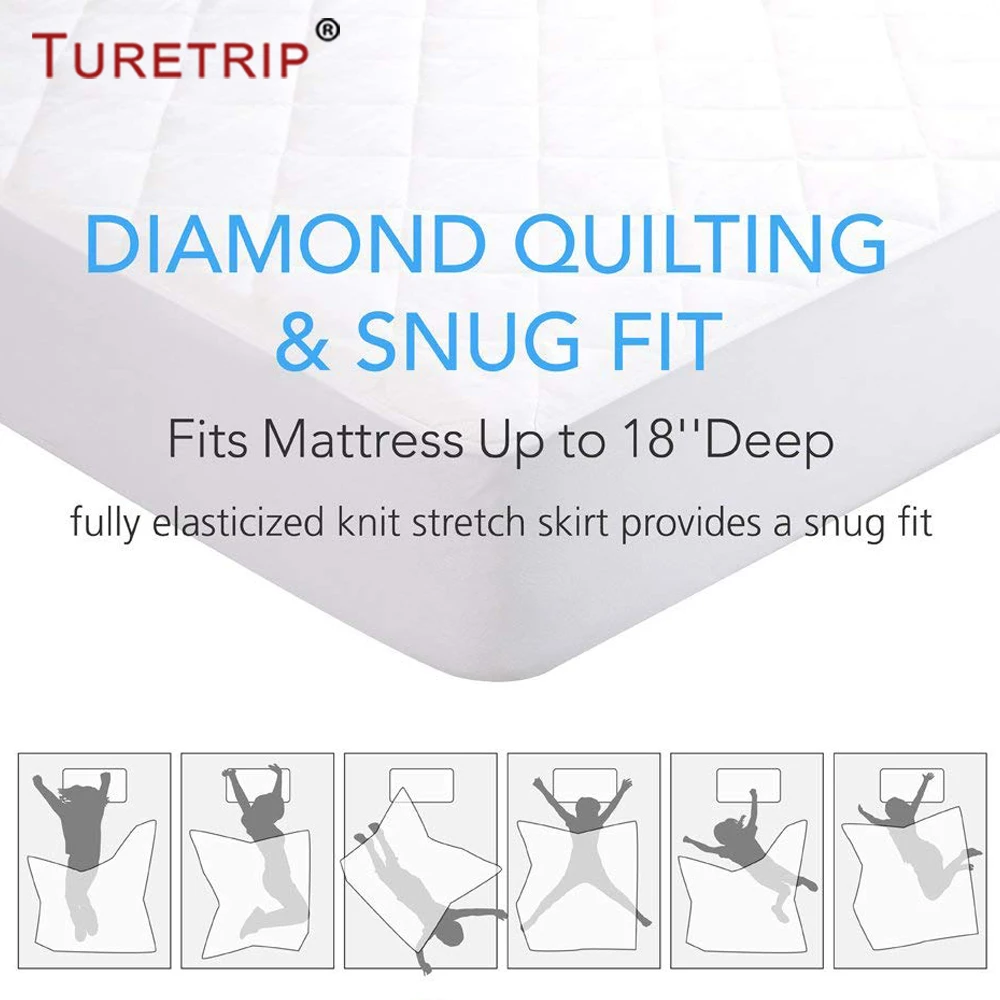 cotton quilt mattress pad cover (6)