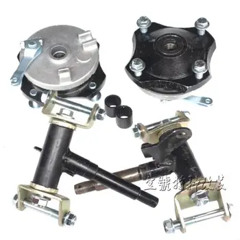 

ATV GO KART KARTING UTV Buggy Front Drum Brake Steering Knuckles With Four Holes Lugs Wheel Flange Hub