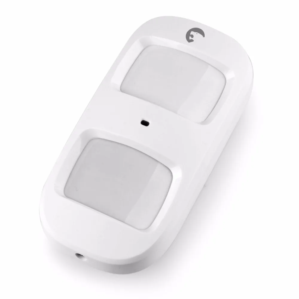 Etiger alarm wifi security system secual box with solar alarm siren and 4 pet PIR motion sensors
