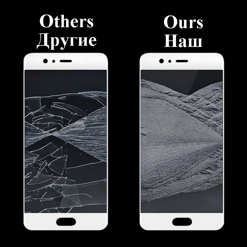 Hopelf полное покрытие закаленное Стекло для huawei P10 на Экран protectve телефон