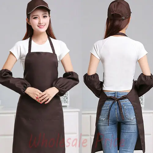 

Coffee Bib Apron Butcher Apron Pocket Cooking Catering apron-Wholesale Price Brief Aprons