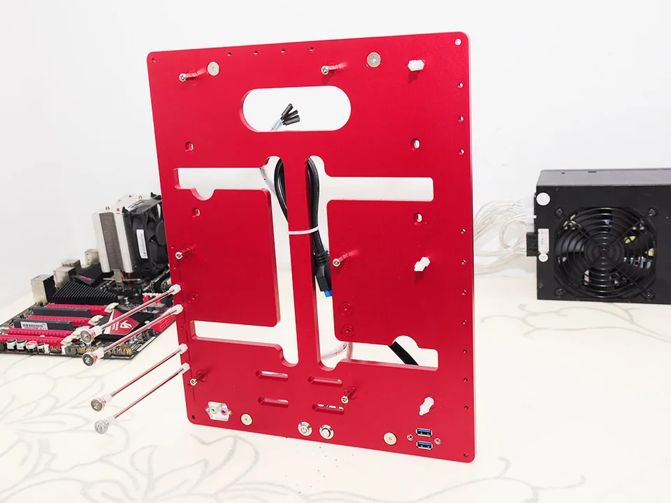 Pc Test Benchtable Bench Open Frame Computer Case Atx Motherboard