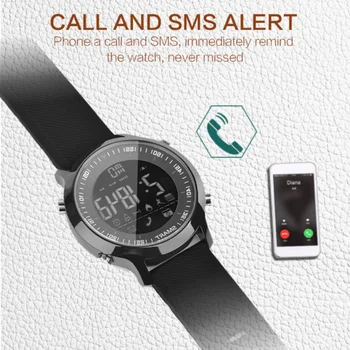 

EX18 Smart Watch 50m Depth Waterproof SmartWatch Alarm Wearable Devices For iOS Android Phone Sport Pedometer