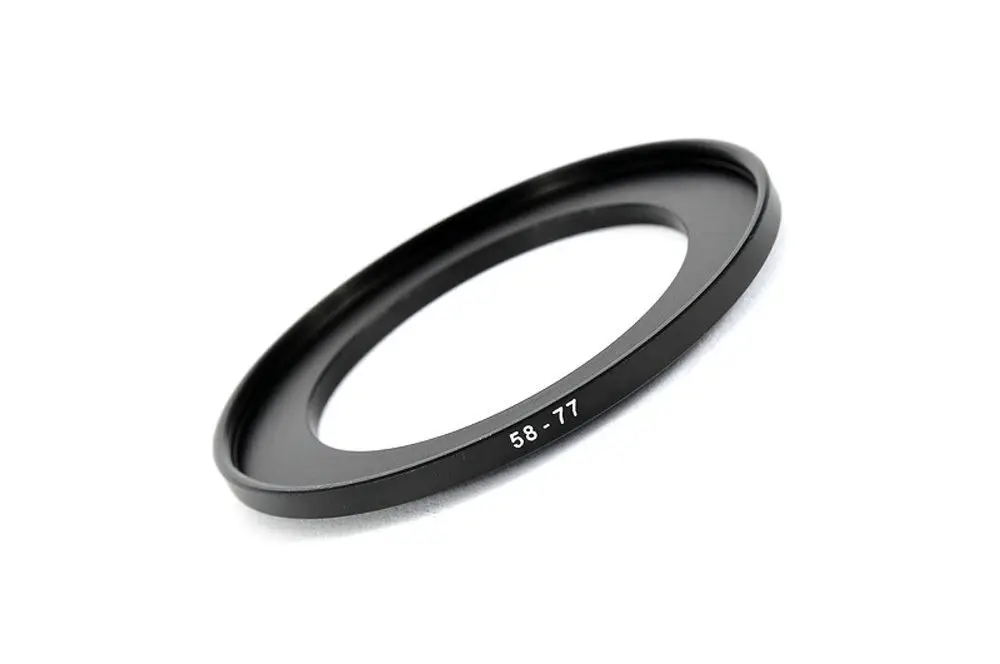 

58mm-77mm 58-77 mm 58 to 77 Step Up lens Filter Ring Adapter