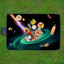 Водонепроницаемое покрывало для пикника на природе походный плед складной дорожный пляжный подстилка, одеяло для пикника пикники пляжи Кемпинг парки Сотейник