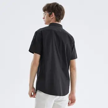 

Mark Fairwhale 2019 spring summer men casual fashion print turndown collar streetwear single-breasted Tshirt tops 718203022044