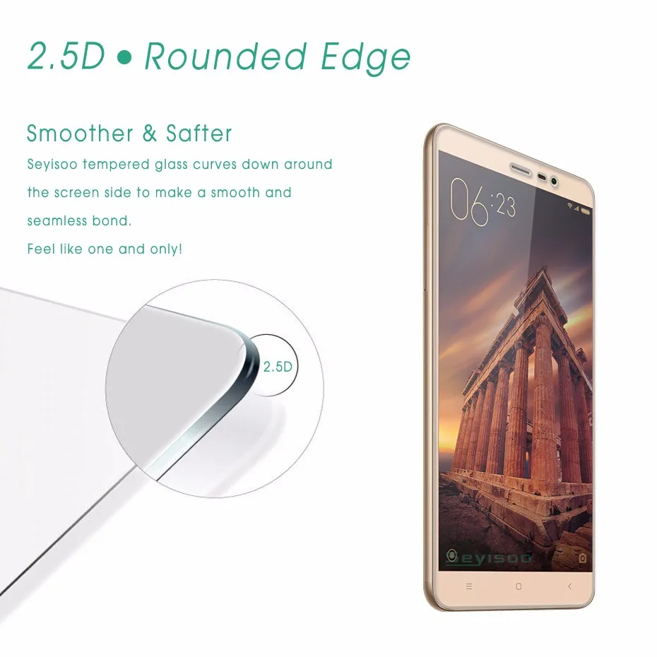 Seyisoo Brand Tempered Glass For Xiaomi Redmi Note 3 (7)