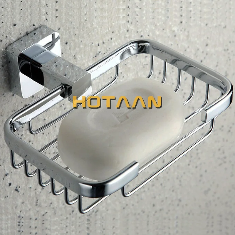 304# Stainless Steel Bathroom Accessories Set Robe hook Paper Holder Towel Bar Soap basket YT-10700B