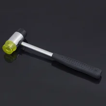 Двухголовый резиновый молоток с длинной ручкой ручной инструмент установка защита стекла окно шарик молоток нейлоновая головка инструмент