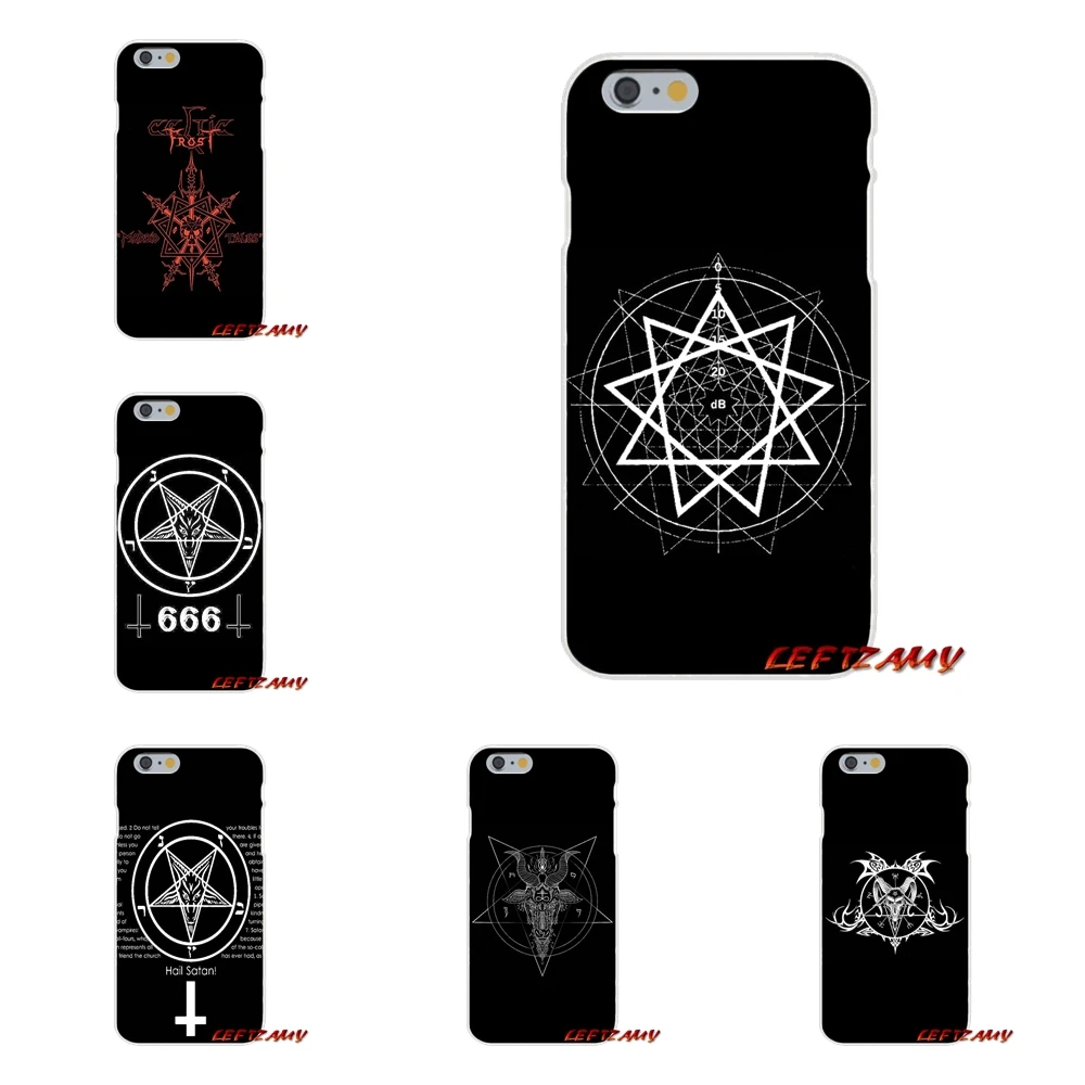 

For Xiaomi Redmi 3 3S 4A 5A Pro Mi4 Mi4C Mi5S Mi6X Mi Max2 Note 3 4 5A Silicone Phone Shell Case killstar Satanism Logo Flexible