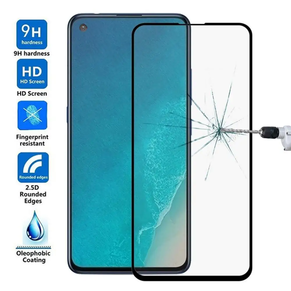 6D 9H защитная пленка из закаленного стекла для Nokia X71 Защитная полное покрытие