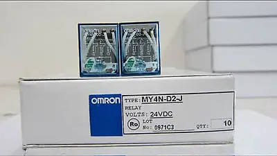 

10PC/BOX NEW OM+ PLC Relay MY4N-D2-J MY4ND2J 24VDC