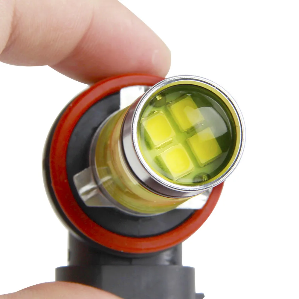 H11 LED H8 H16 Car Fog Bulbs HB3/9005 9006/HB4 5202 High Power 3030 20SMD Led Lamp For Auto Car Lights Day Running Light