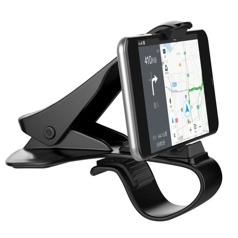 Dashboard Car Phone Holder for iPhone XHuawei P20 Lite Clip Mount Holder Mobile Phone Holder Stand for GPS Cell phone holder    (6)