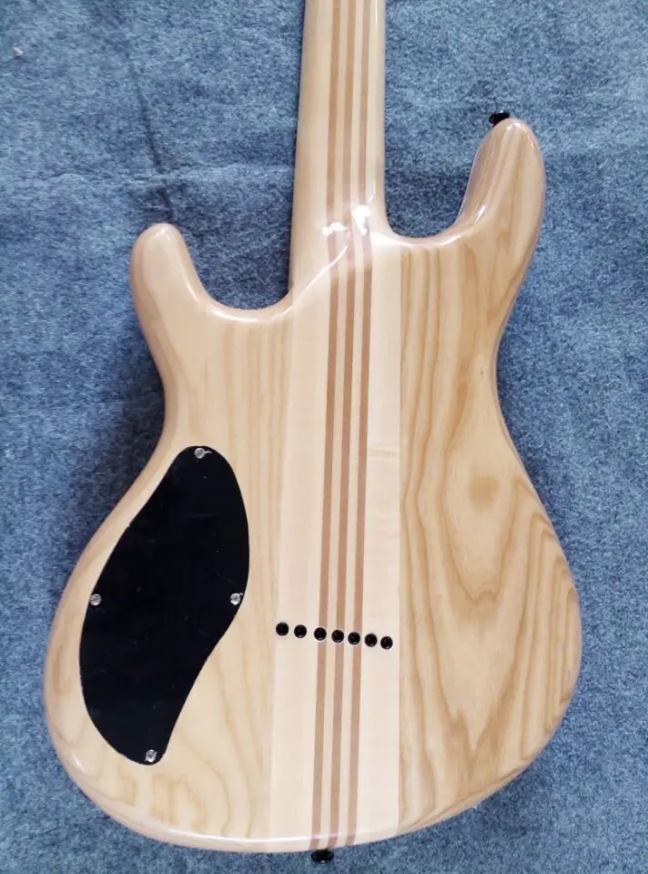 professional 7 string electric guitar neck through body one piece