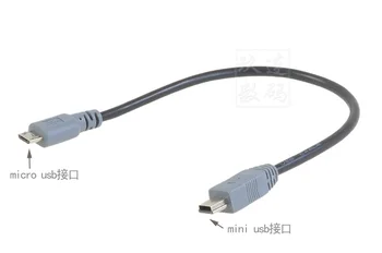 

Micro USB 2.0 Mini USB to the public data line copy line charging OTG contact line cable Connector For Mobile phone 20cm 1M/3FT