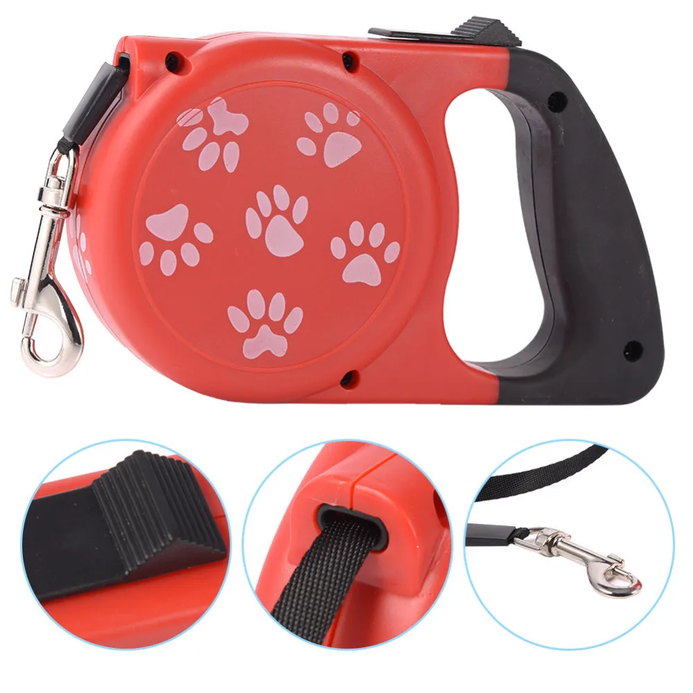 Dog Lead Retractable 5M / 8M Leash Dog Leashes Lead Collars for Dogs