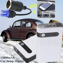 Mini Coche de Arranque Salto 12000 mAh Cargador de Coche Booster Banco De Alimentación de Emergencia Cargador de Batería de Coche Arranque 400A Gasolina Diesel Buster