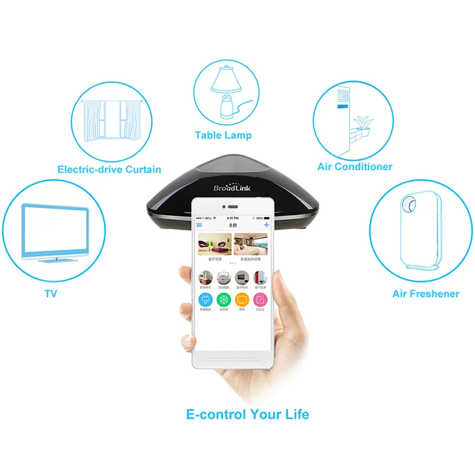 Broadlink EU SP3 контроллер Wifi переключатель 16A умная розетка с таймером Domotica RM PRO