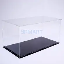 Прозрачный акриловый чехол-витрина 40x20x20 см, коробка для экшен-фигурок, модель куклы