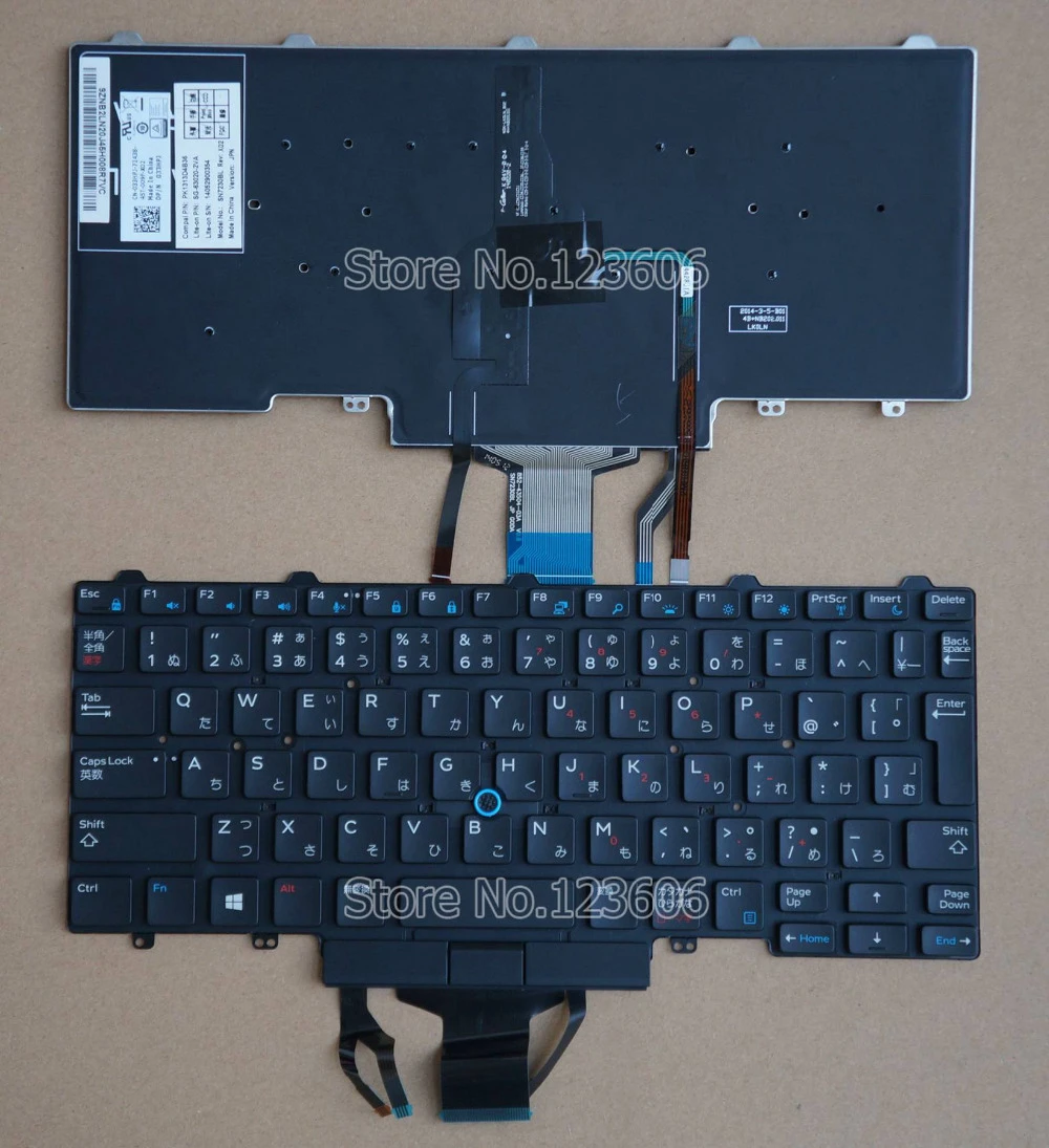 New Keyboard For Dell Latitude E7450 Laptop Japanese Layout Backlit With Mouse Pointer No Frame Black Teclado Keyboard Keyboard Laptopkeyboard Calculator Aliexpress