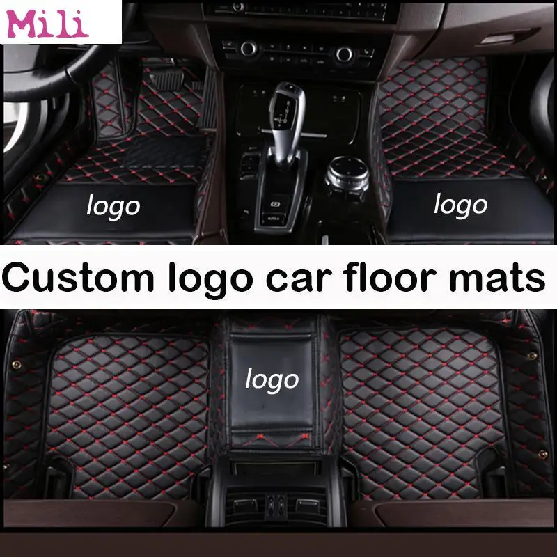 

car mats Custom car floor mats for ssangyong all models LOGO ssangyong actyon ssangyong korando rexton auto accessories